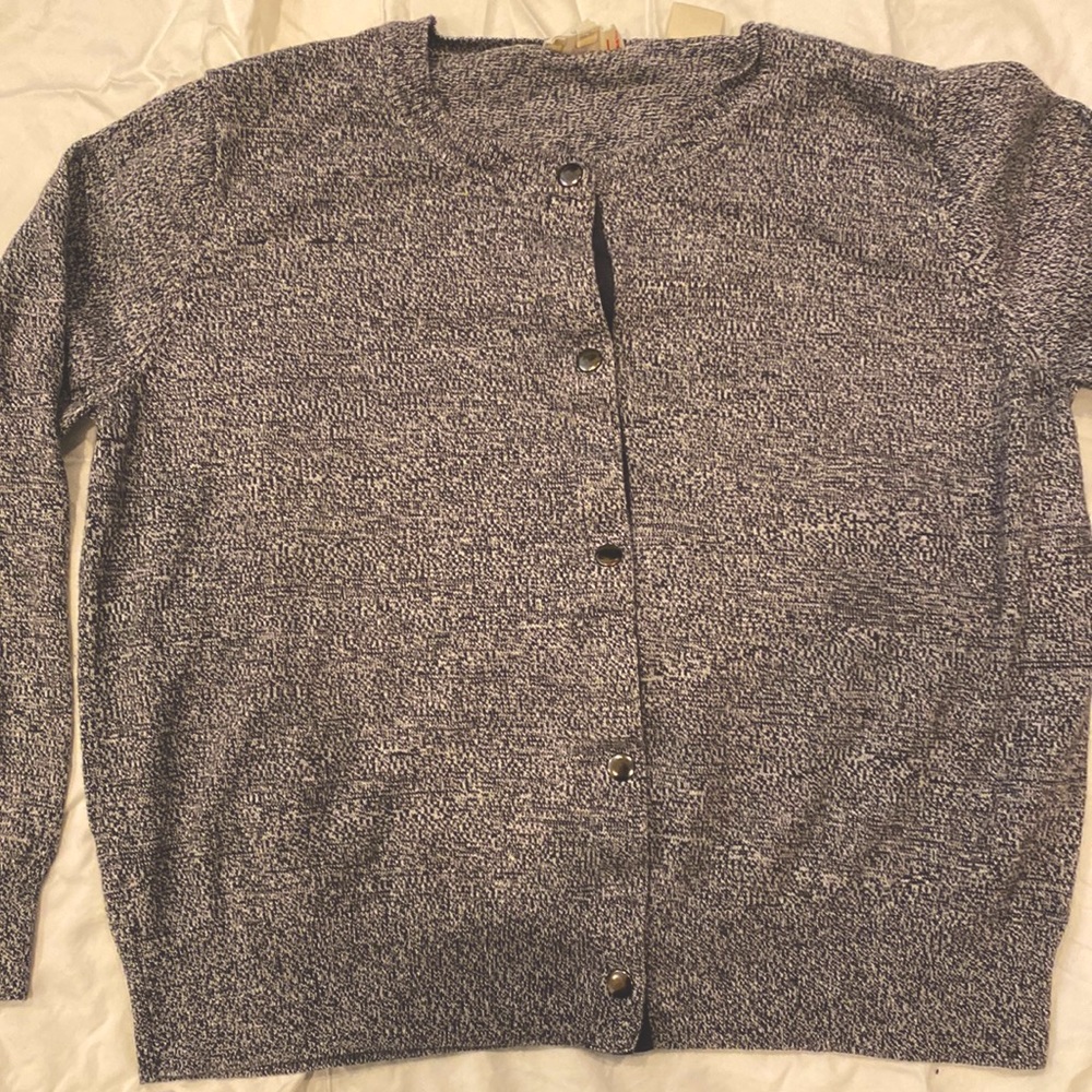 Multi colored (black/white) cardigan